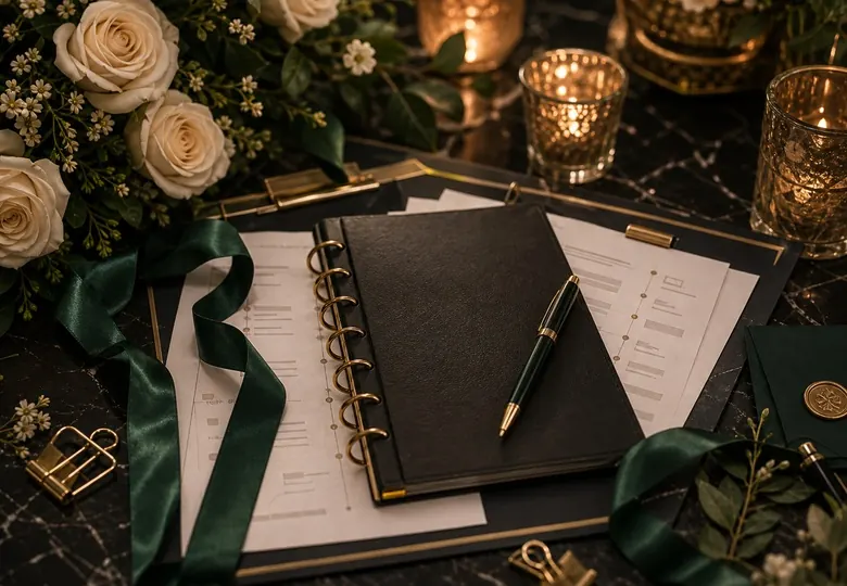 Planning notes and event checklist